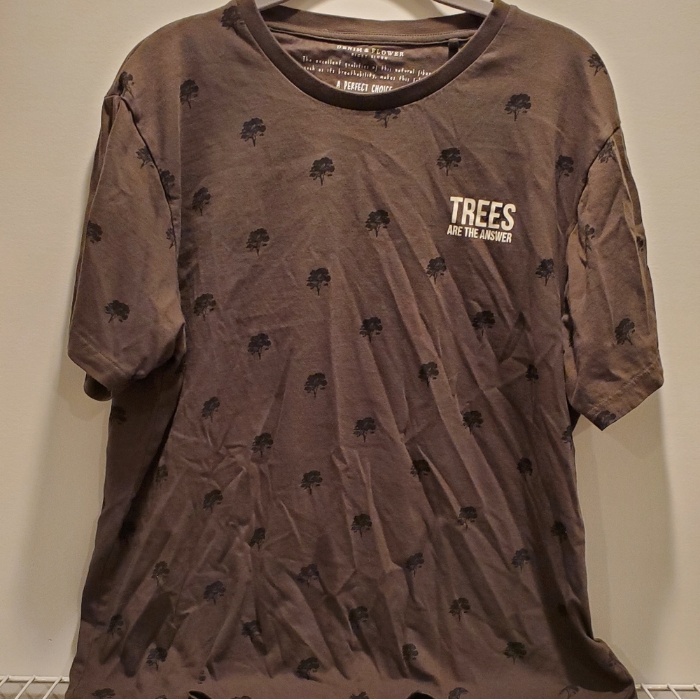 Denim & Flower Army GreenXL T-Shirt